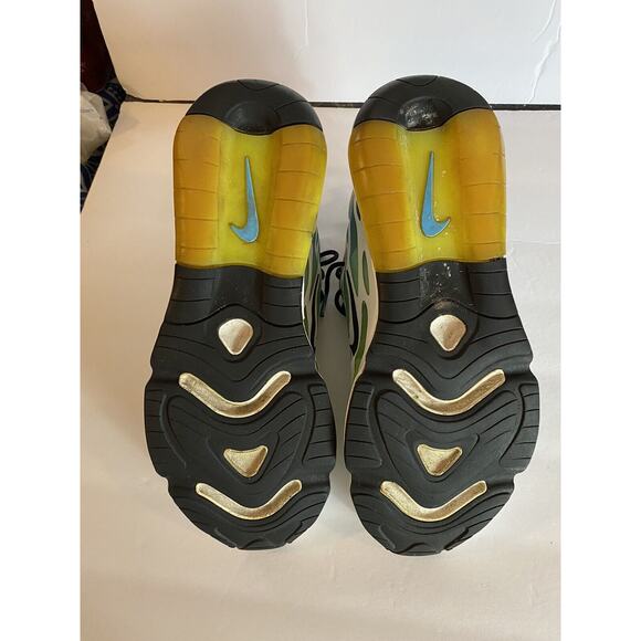 Nike Air Max Exosense SE White Black Volt Blue Fury CV3016-100 Men's Size 10.5 - Picture 8 of 8